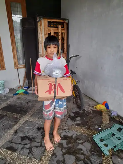 Penyaluran Bantuan Anak Asuh, foto 14
