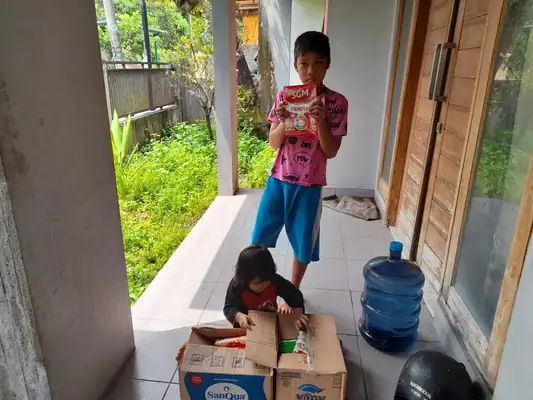 Penyaluran Bantuan Anak Asuh, foto 54