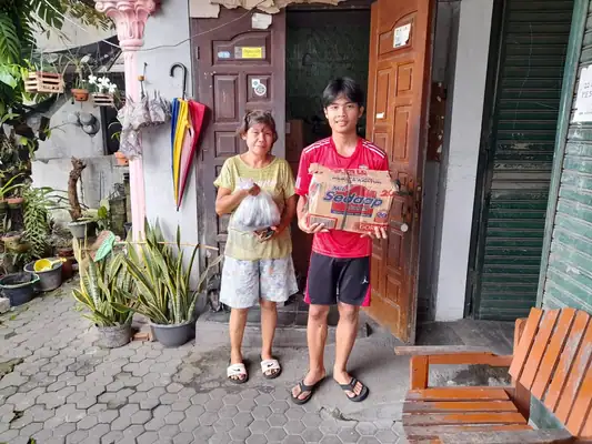 Penyaluran Bantuan Anak Asuh, foto 129